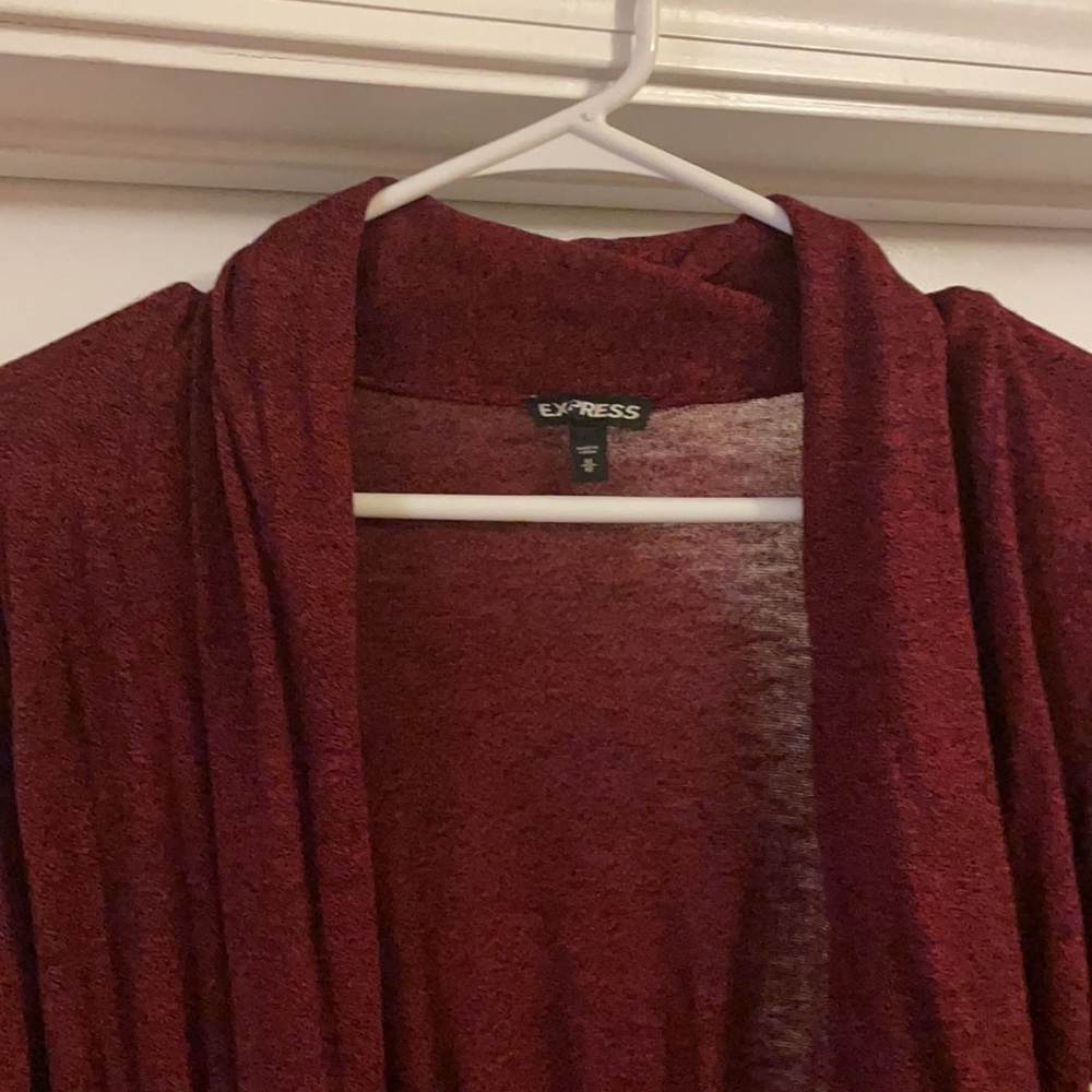 Express Red Cardigan - Picture 5 of 5